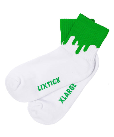 XLARGE×LIXTICK DRIP SOCKS 3PACK