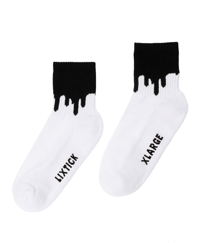 XLARGE×LIXTICK DRIP SOCKS 3PACK