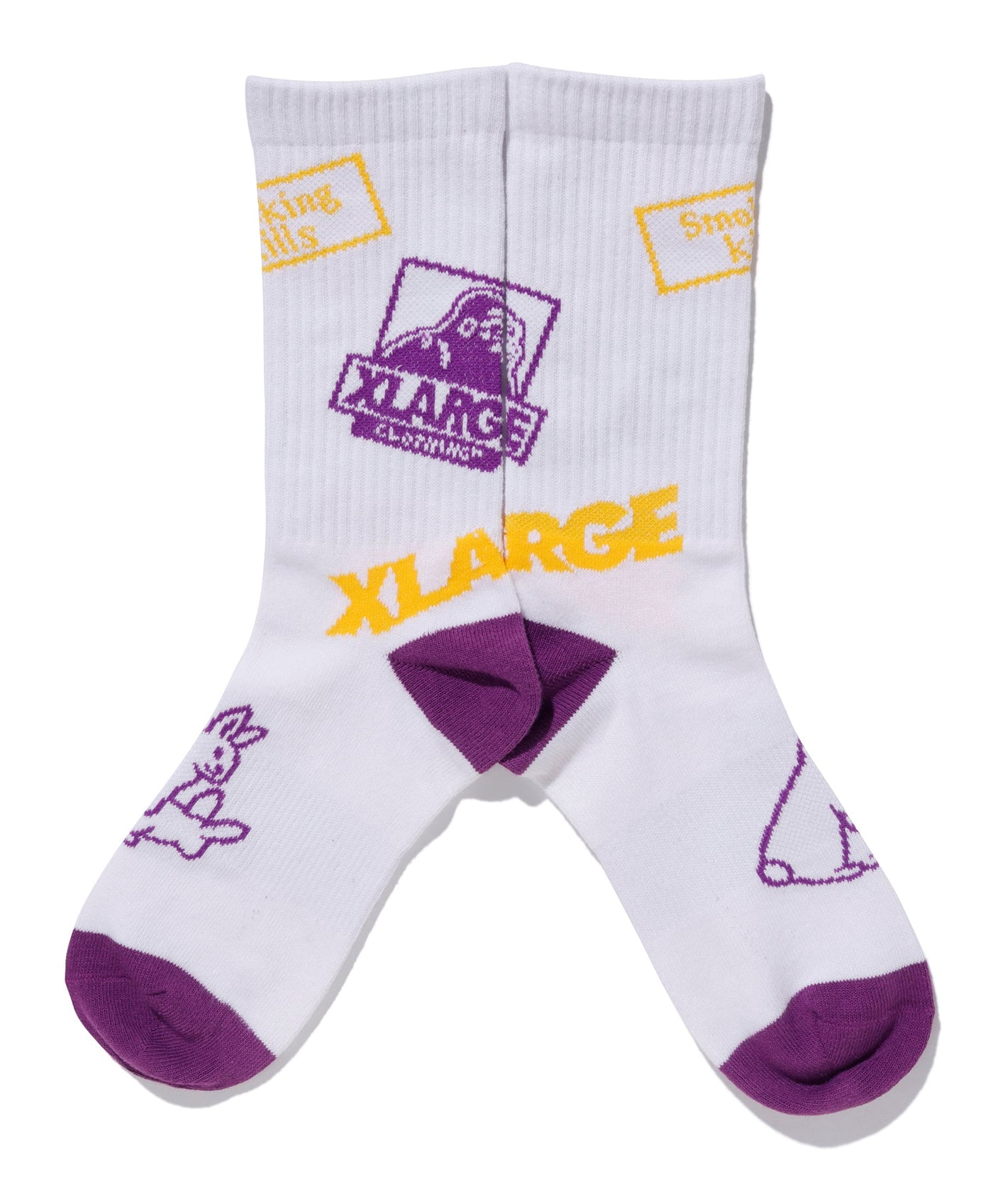 FR2 × XLARGE Logo Socks