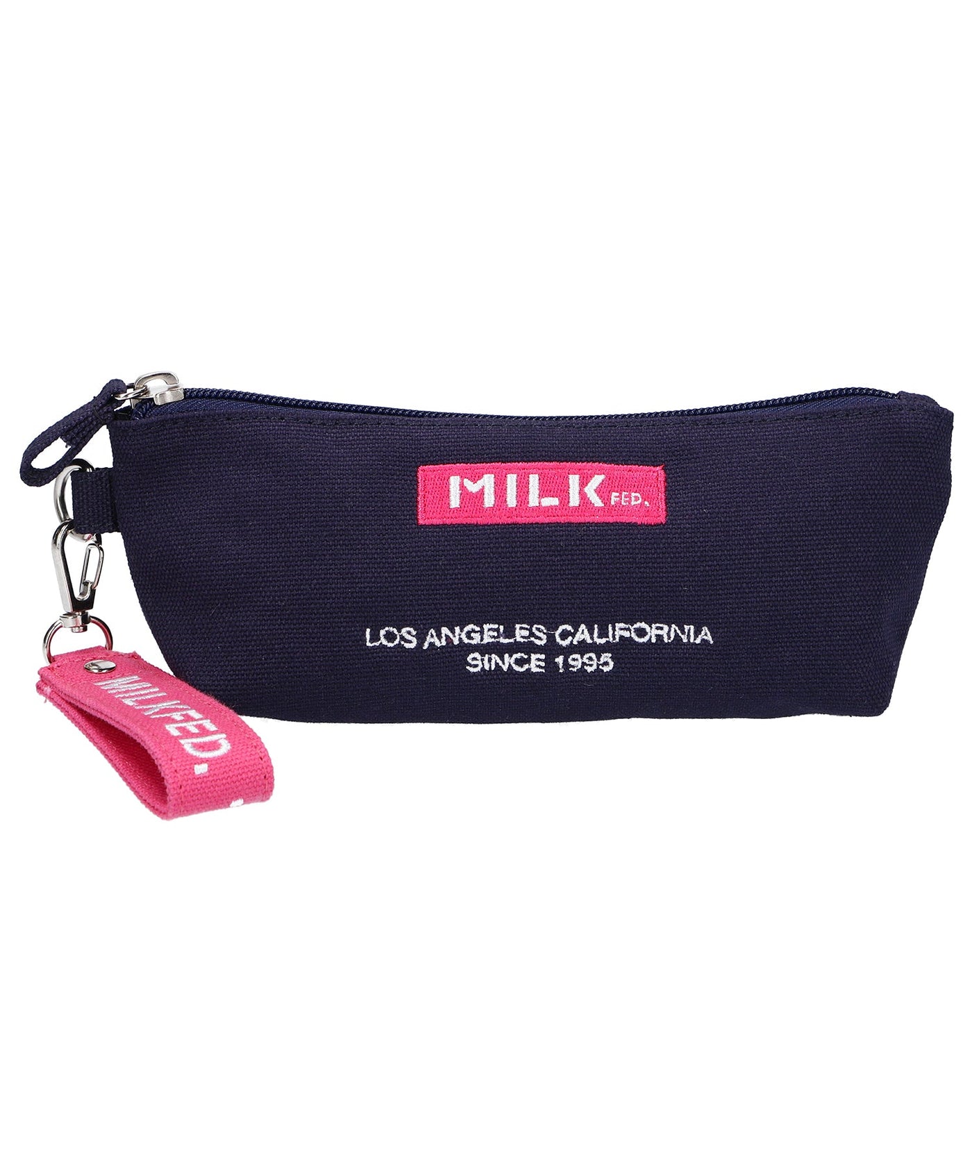 【LIFE STYLE】EMBROIDERED BAR PENCIL CASE MILKFED.