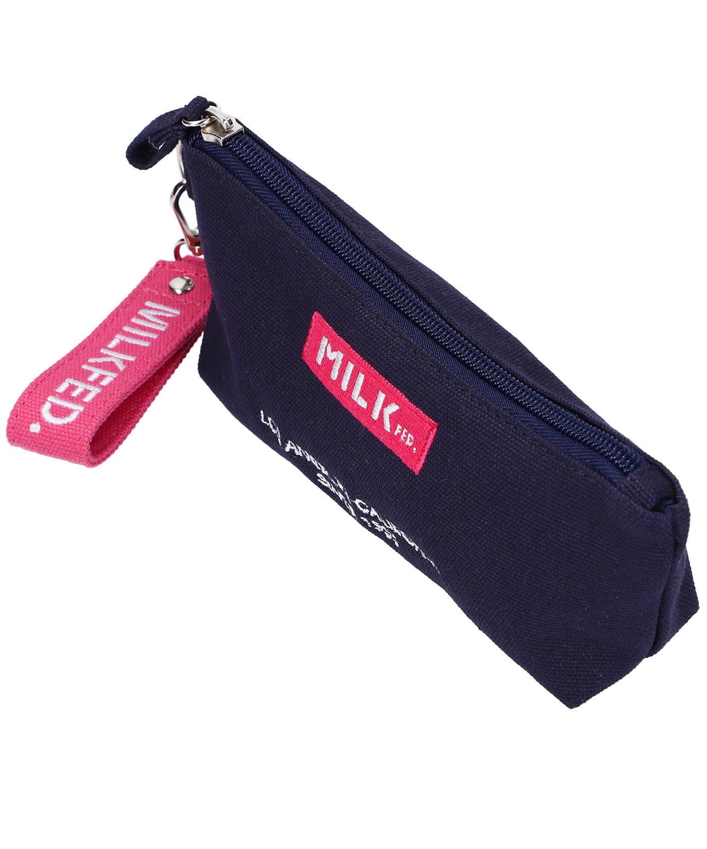 【LIFE STYLE】EMBROIDERED BAR PENCIL CASE MILKFED.