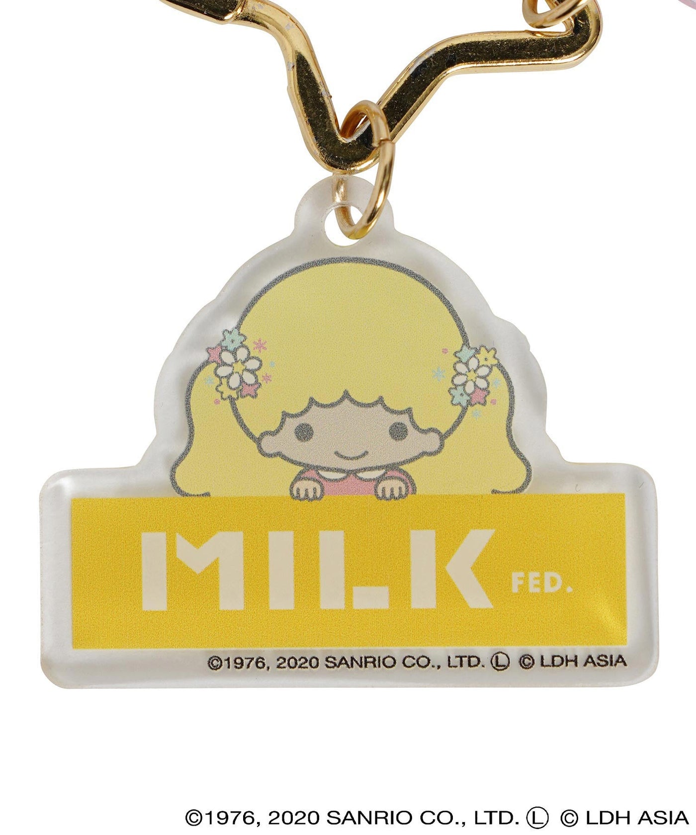 Dream Ami x Little Twin stars x MILKFED. STAR KEY CHAIN