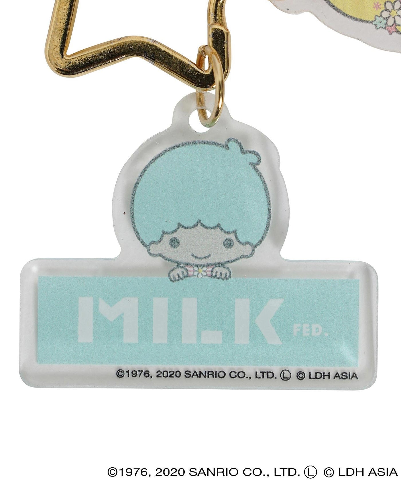 Dream Ami x Little Twin stars x MILKFED. STAR KEY CHAIN