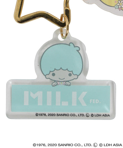 Dream Ami x Little Twin stars x MILKFED. STAR KEY CHAIN