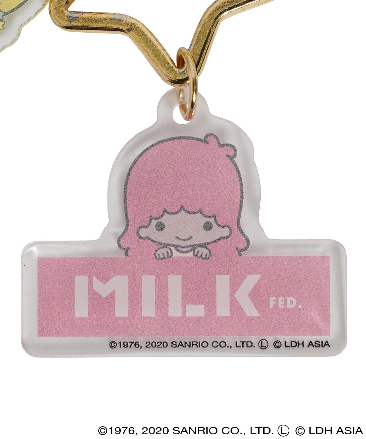 Dream Ami x Little Twin stars x MILKFED. STAR KEY CHAIN