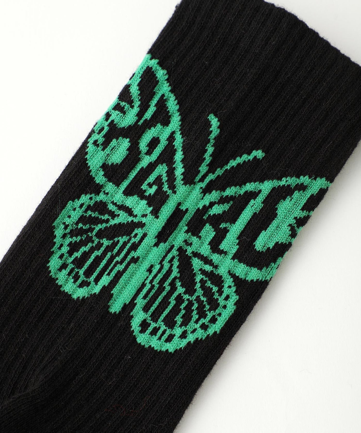 BUTTERFLY RIB SOCKS X-girl