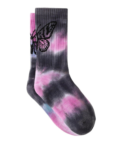 BUTTERFLY RIB SOCKS X-girl