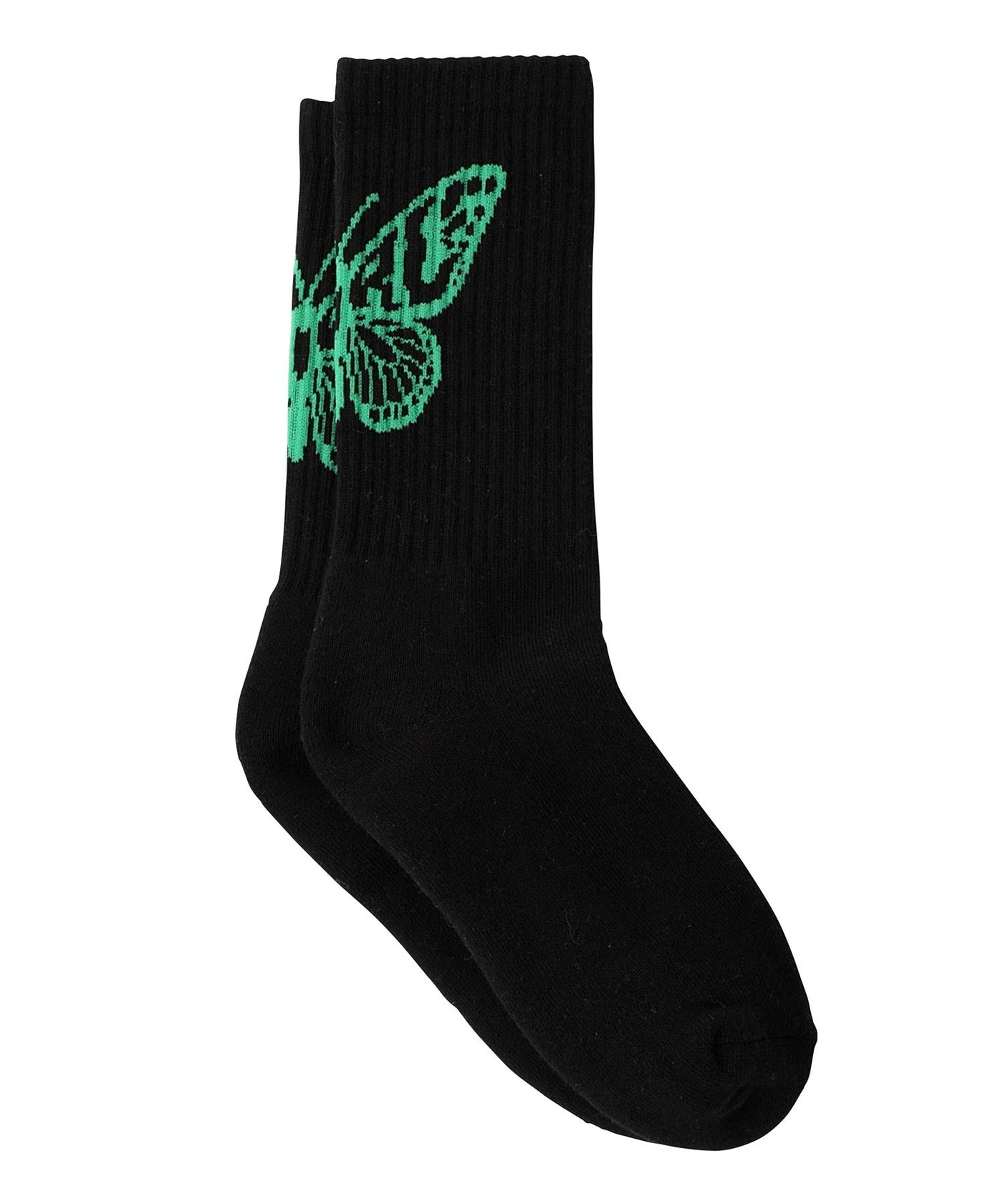 BUTTERFLY RIB SOCKS X-girl