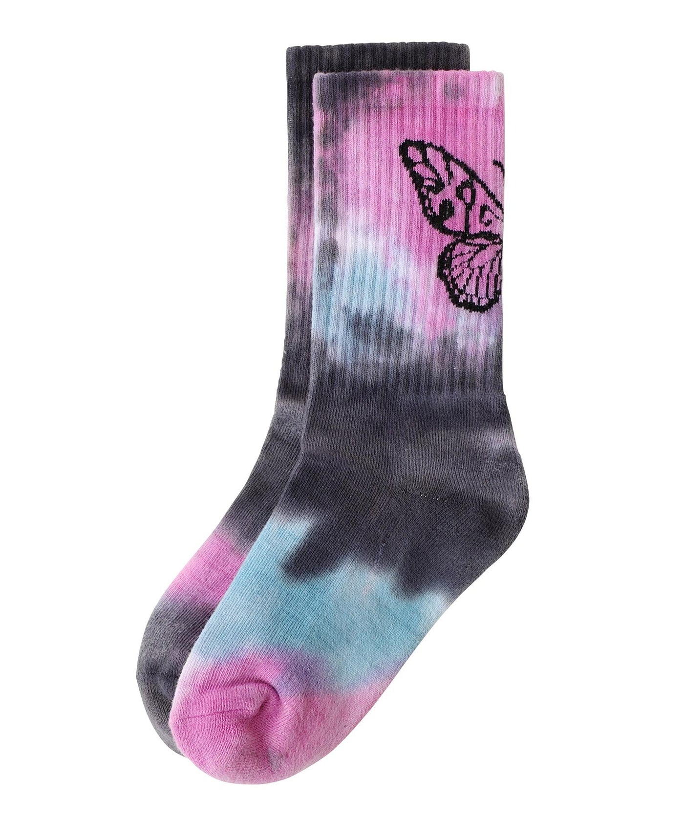 BUTTERFLY RIB SOCKS X-girl