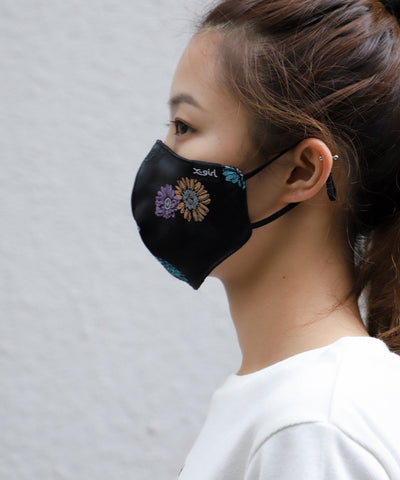 CHINESE JACQUARD FACE MASK　X-girl