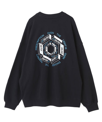 BIG CREWNECK SWEATSHIRT ISOMETRIC SILAS