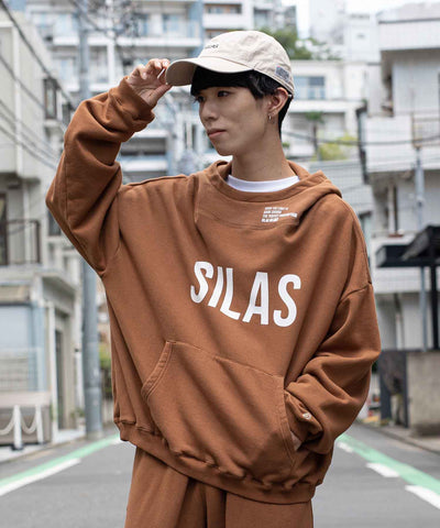 STAND COLLAR SWEAT HOODIE SILAS