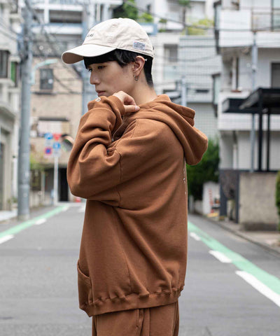 STAND COLLAR SWEAT HOODIE SILAS