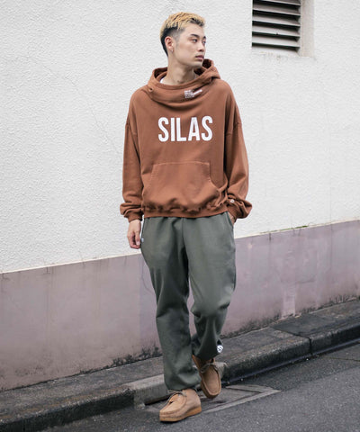 STAND COLLAR SWEAT HOODIE SILAS