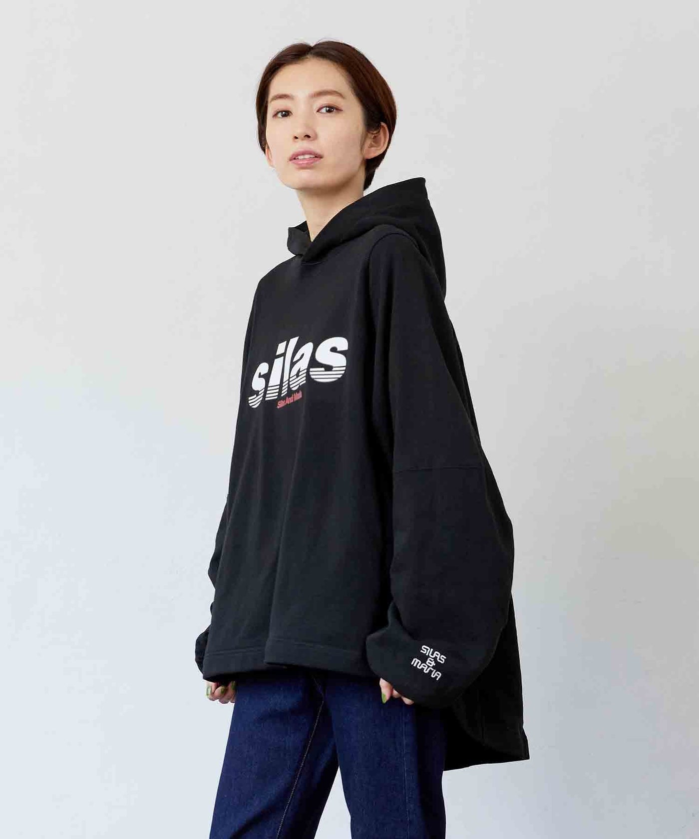 BALLOON SLEEVE BIG SWEAT TOP SILAS