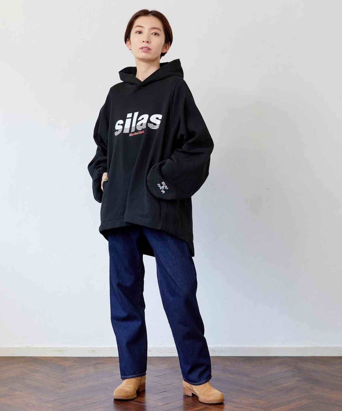 BALLOON SLEEVE BIG SWEAT TOP SILAS