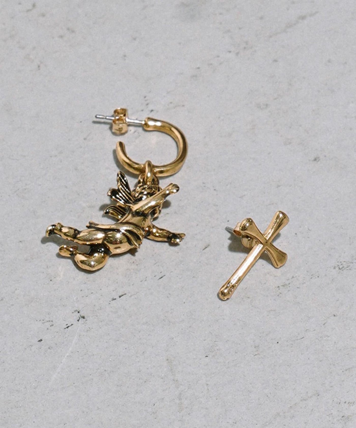 ANGEL ＆ CROSS EARRINGS X-girl