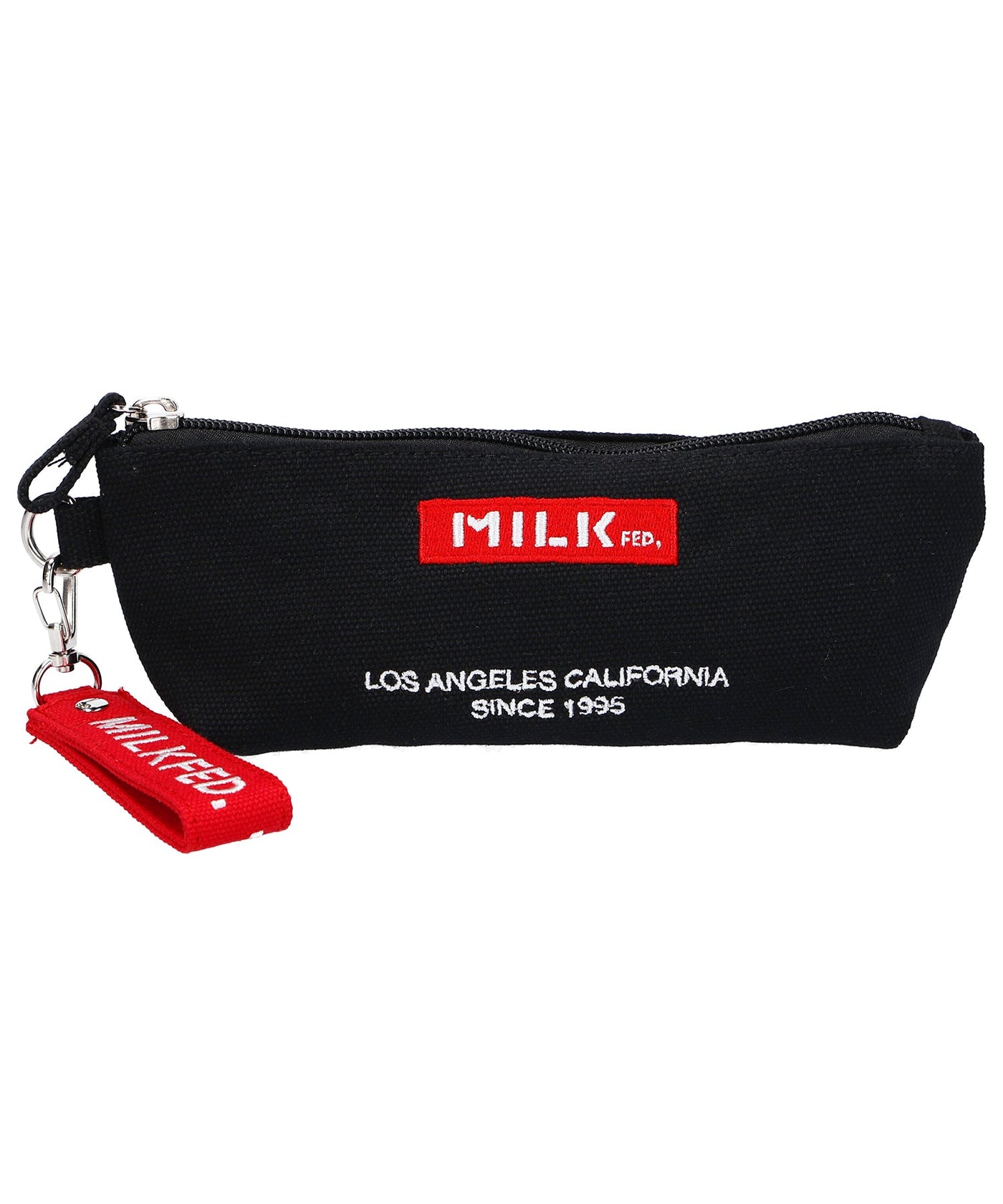 【LIFE STYLE】EMBROIDERED BAR PENCIL CASE MILKFED.