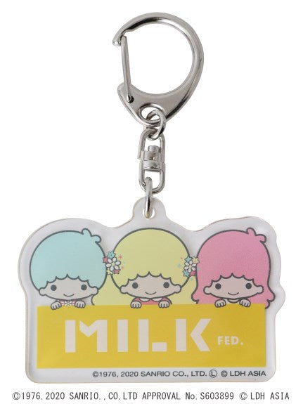 Dream Ami x Little Twin stars x MILKFED. KEY CHAIN