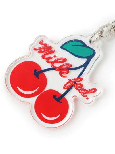 CHERRY KEY CHAIN MILKFED.