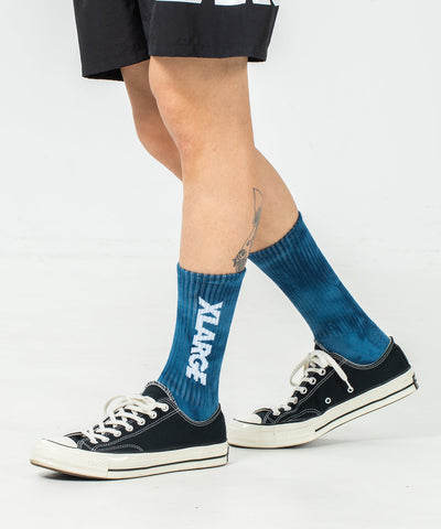 TIEDYE MIDDLE SOCKS XLARGE