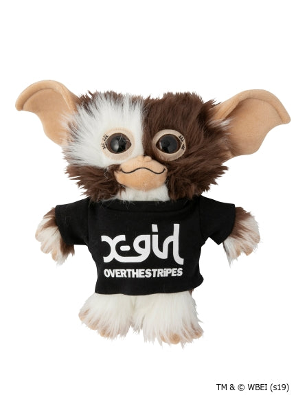 【calif限定】GREMLiNS × X-girl × OVER THE STRiPES GIZMO TEE ＆ DOLL SET