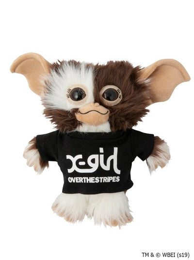 【calif限定】GREMLiNS × X-girl × OVER THE STRiPES GIZMO TEE ＆ DOLL SET