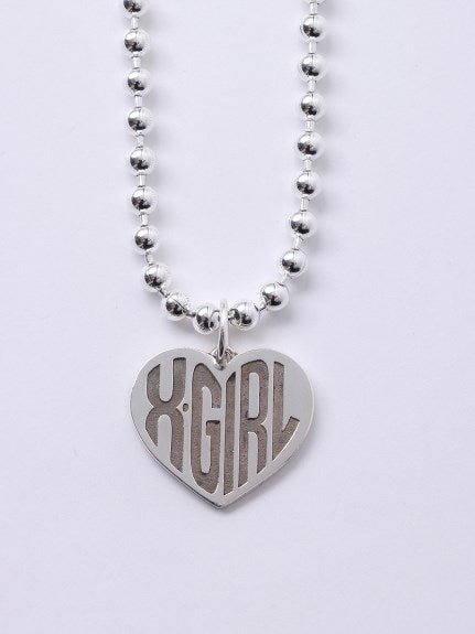 BALL CHAIN LONG NECKLACE X-girl