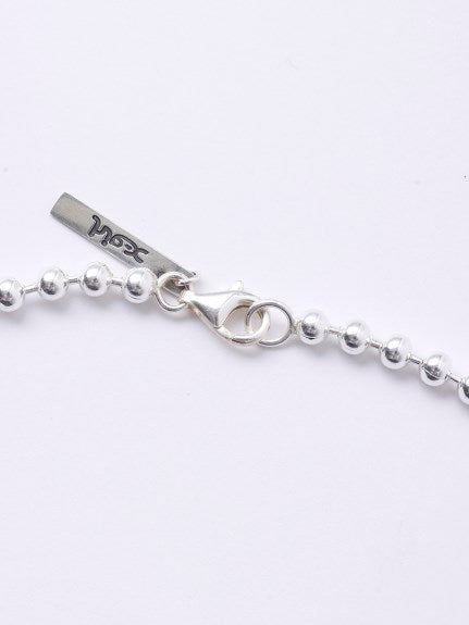 BALL CHAIN LONG NECKLACE X-girl