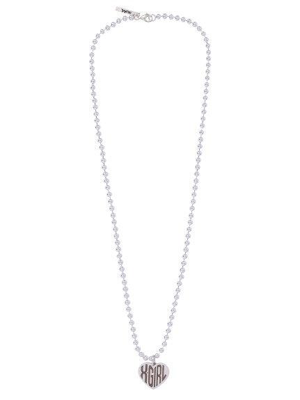 BALL CHAIN LONG NECKLACE X-girl