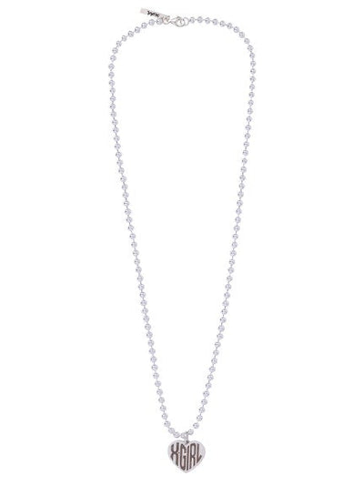 BALL CHAIN LONG NECKLACE X-girl