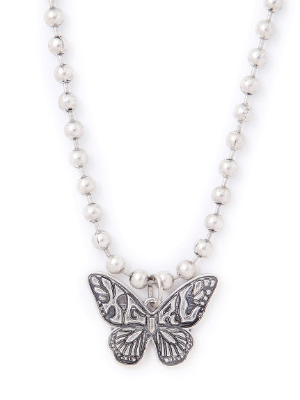 ネックレス_BUTTERFLY NECKLACE X-girl