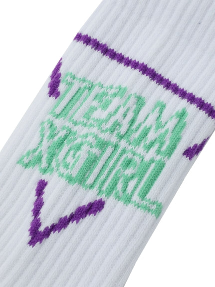 TEAM XGIRL RIB SOCKS SPORTS X-girl