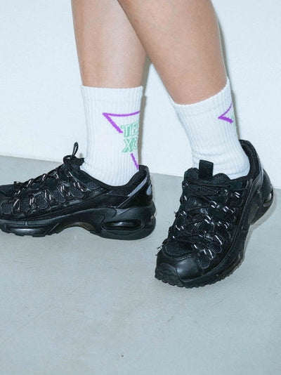 TEAM XGIRL RIB SOCKS SPORTS X-girl