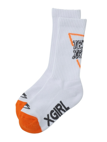 TEAM XGIRL RIB SOCKS SPORTS X-girl