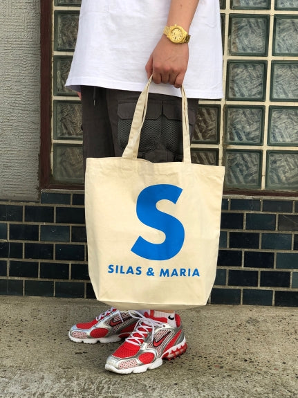 BLUE S TOTE BAG SILAS